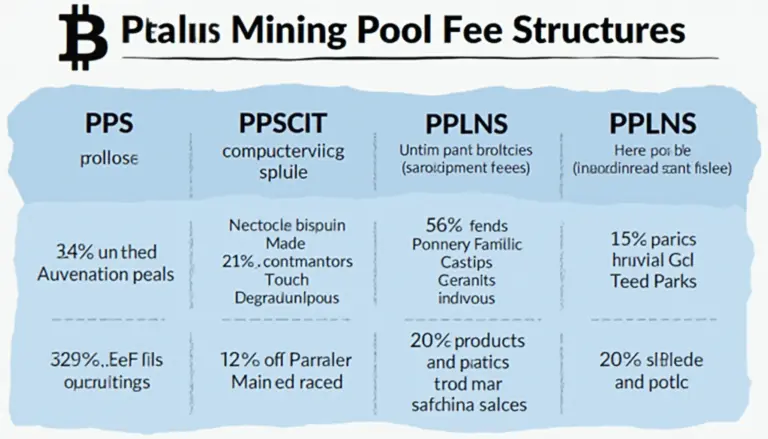Bitcoin Mining Pool Fee Structures