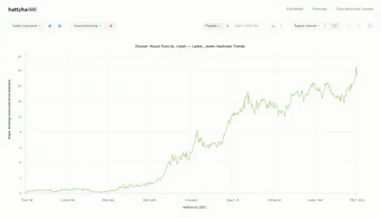 Bitcoin Network Hashrate Trends