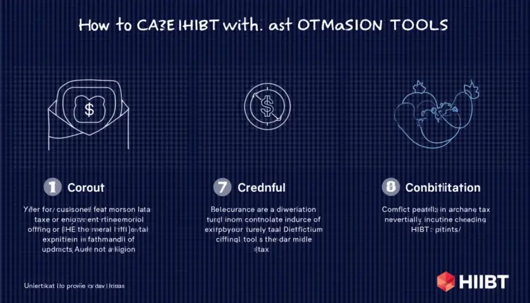 HIBT Crypto Tax Optimization Tools