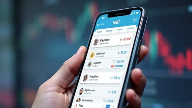 Crypto Price Alert Setup on HIBT App