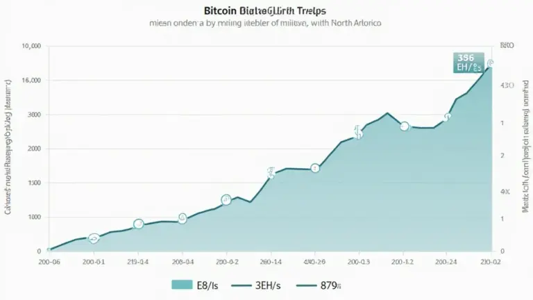 Bitcoin Network Hash Rate Trends