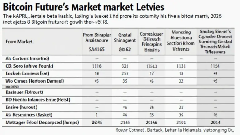 Bitcoin Futures Market Analysis: Insights for Investors