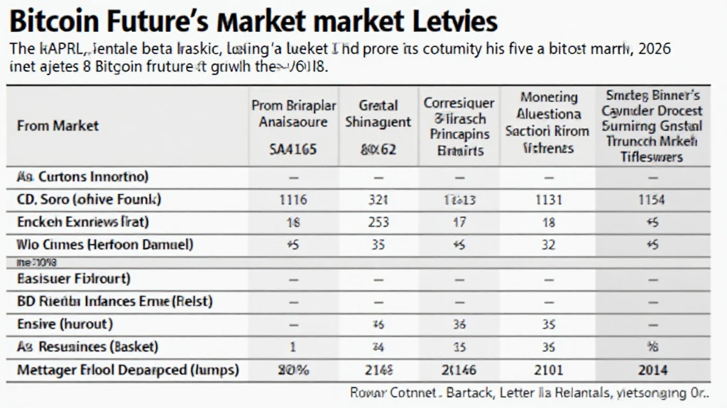 Bitcoin futures market analysis