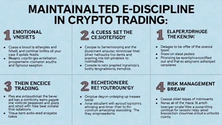 Staying Disciplined in Crypto Investments