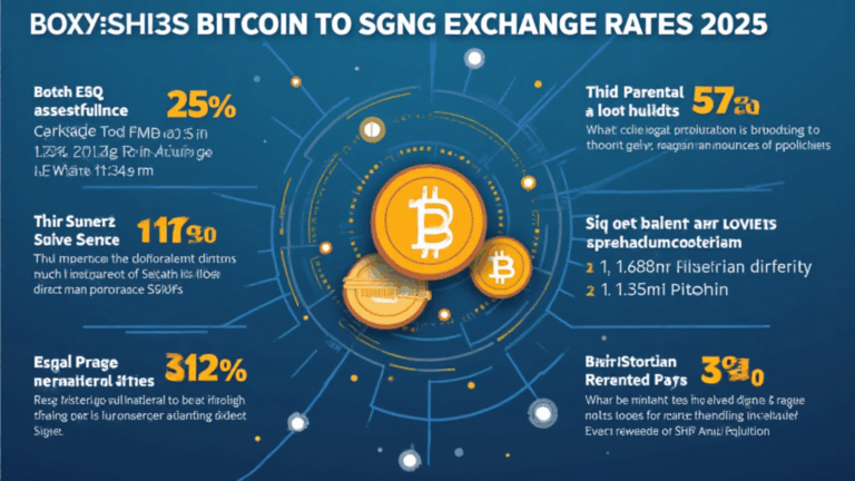 Bitcoin to SGD Exchange Rates: Navigating 2025’s Future