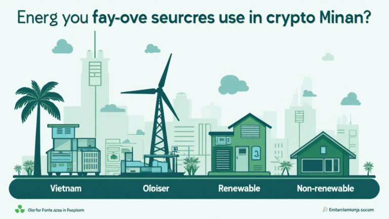 Energy Sources for Vietnam’s Crypto Mining: A 2025 Perspective