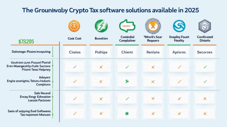 2025 Crypto Tax Software Comparisons: Finding the Right Tool