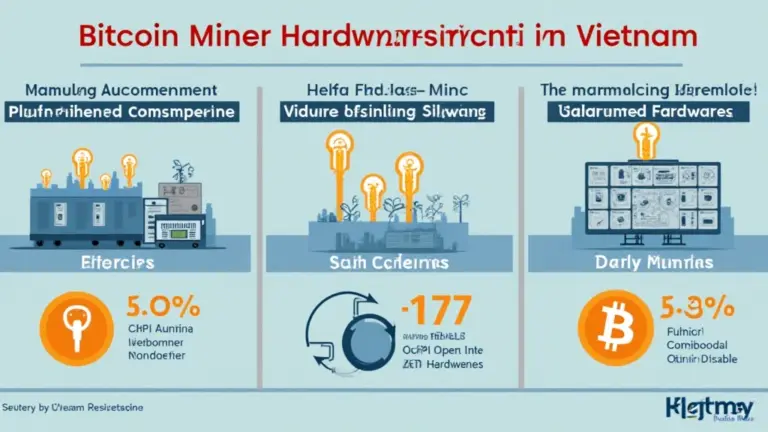 Bitcoin Miner Hardware Efficiency in Vietnam: A 2025 Outlook