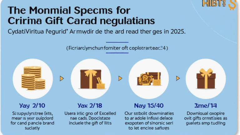 HIBT’s Policy on Crypto Gift Card Regulatory Changes in 2025